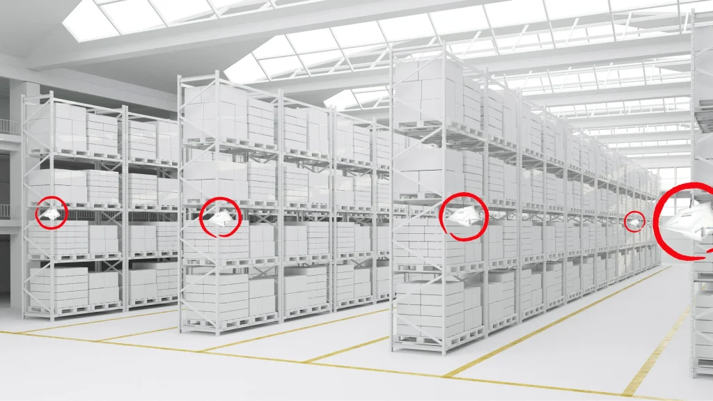 Vị trí đặt bẫy pheromone trong nhà máy thực phẩM